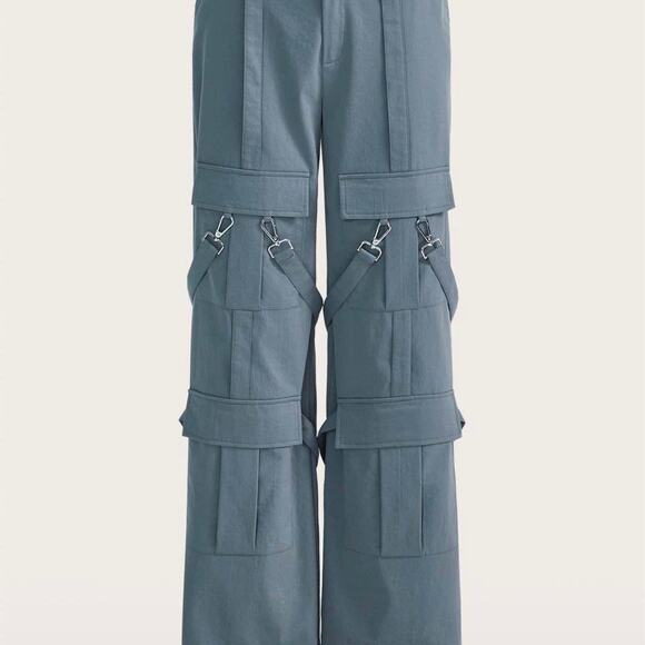 Grey cargo pants - Picture 2 of 7